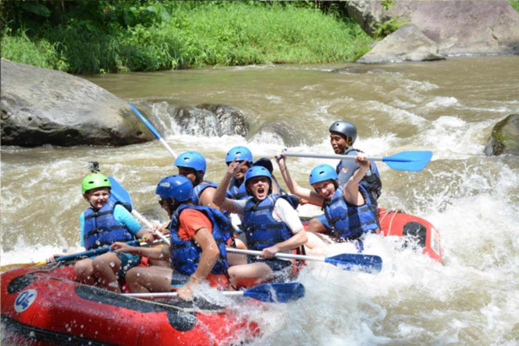 Rafting in Ubud